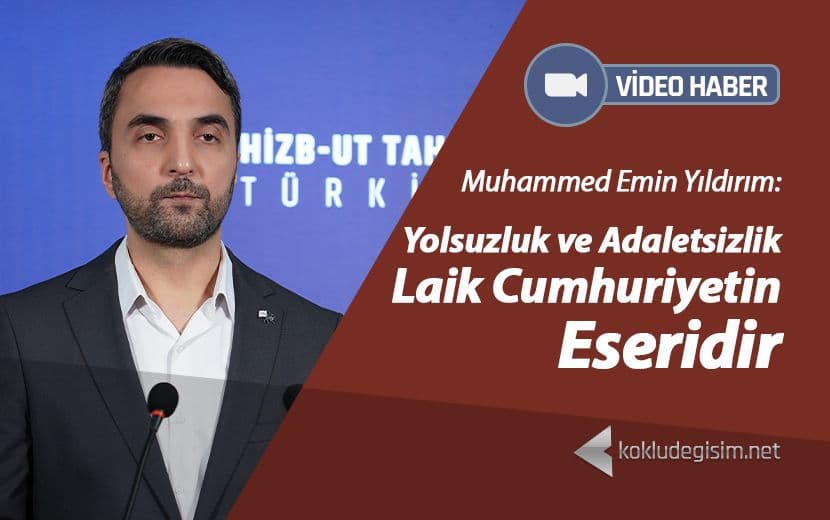 Yolsuzluk ve Adaletsizlik Laik Cumhuriyetin Eseridir