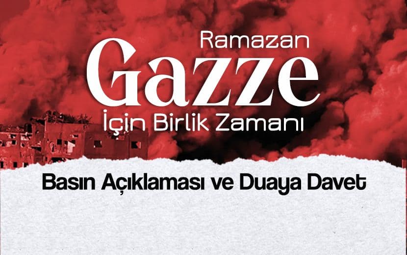 Köklü Değişim, 21 Merkezde Gazze İçin Ayakta